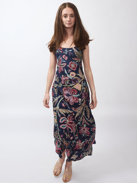 Adele, Dark Blue Enchanted Floral