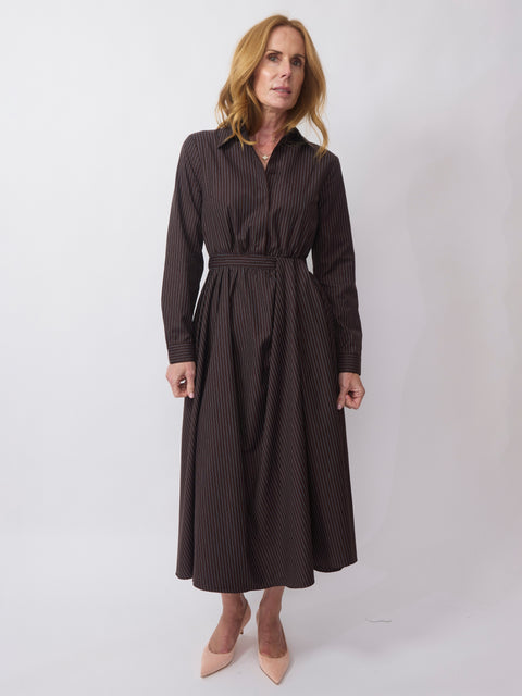 Nip/Tuck Dress, Espresso
