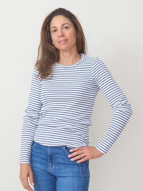 Take, ecru/navy