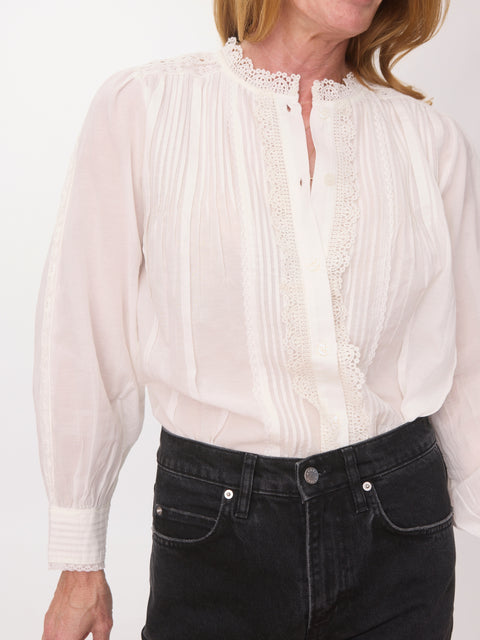 Gedi Top, White