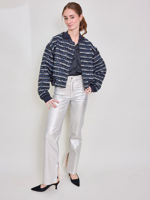 90's Straight, Silver