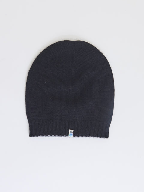 Reversible Cashmere Beanie, embassy/kensington