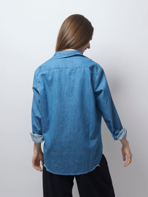 Eileen, Vintage Stonewashed Indigo