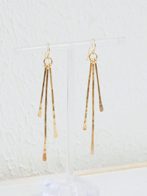 Rain Earring, 14k Gold Fill