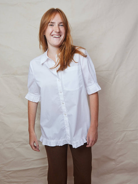 Mackenzi Shirt, White