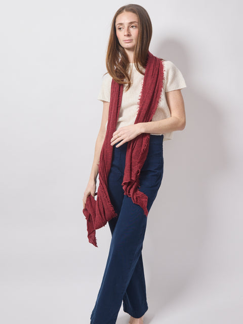 Love Scarf, jazzy red