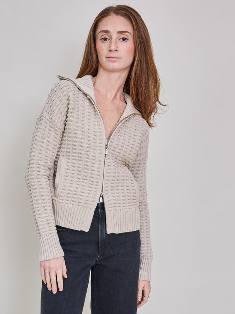 Bobble Cardigan, Dune