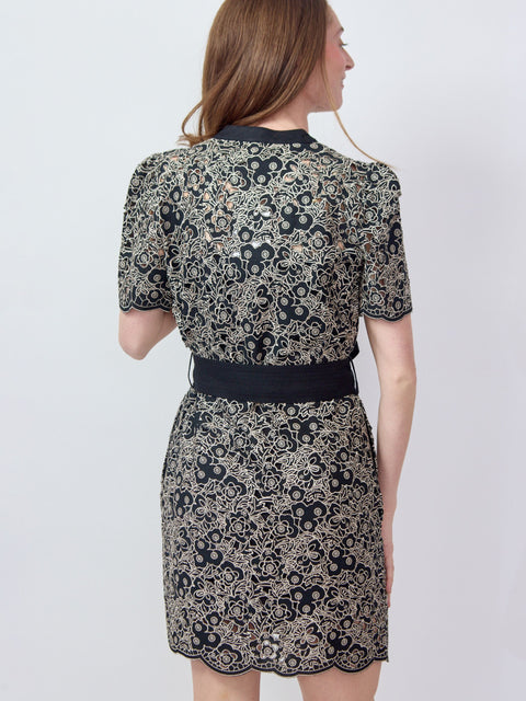 Alex, onyx embroidery