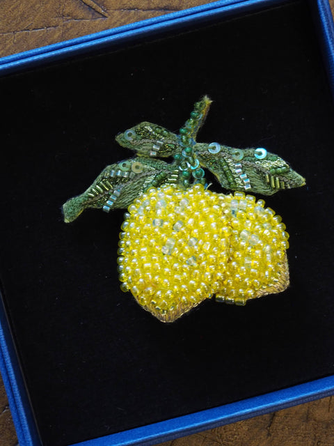 Amalfi Lemons Brooch