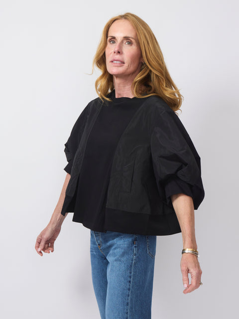 Modern Volume Top, black