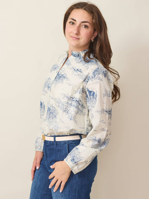 Francesca, western toile