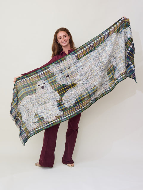 Freddy scarf, khaki