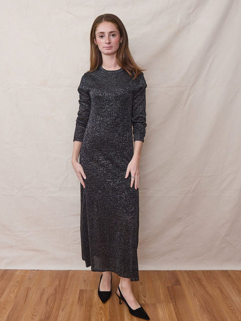 Kalea L/S Dress, Black