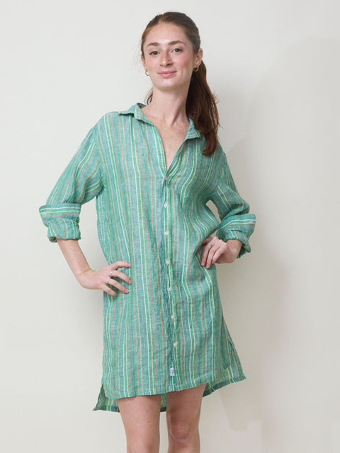Hunter, Green/Yellow Stripe