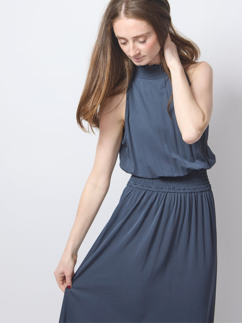 Saumi Dress, ombre blue