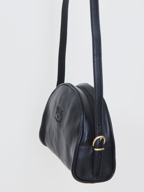 Half-Moon Crossbody, Black