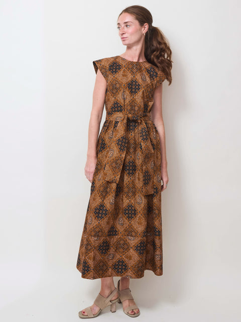 Tulsa Dress, Geo Bandana