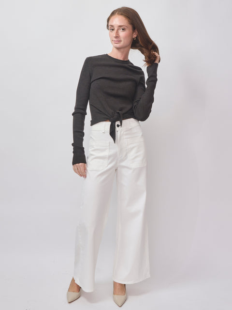 Sailor Cropped, Ivory
