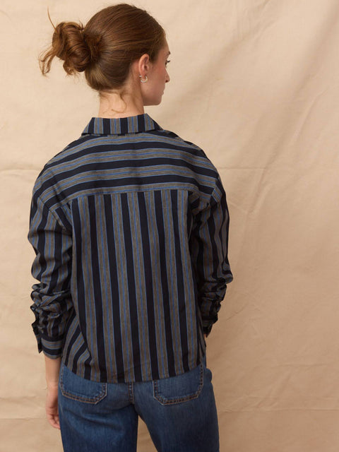 Ondine, Navy Stripe