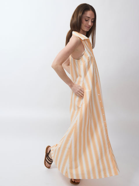 Take It or Sleeveless Dress, Creamsicle