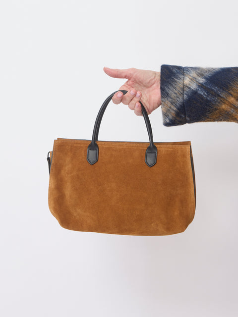 Small Daybag, Whiskey Suede