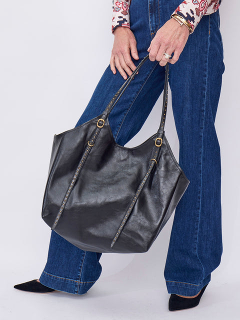 Sioux Chica Tote, Black La Luz
