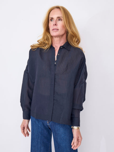 Cosma, black tonal stripes