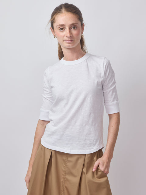 Giada Slim Tee, white