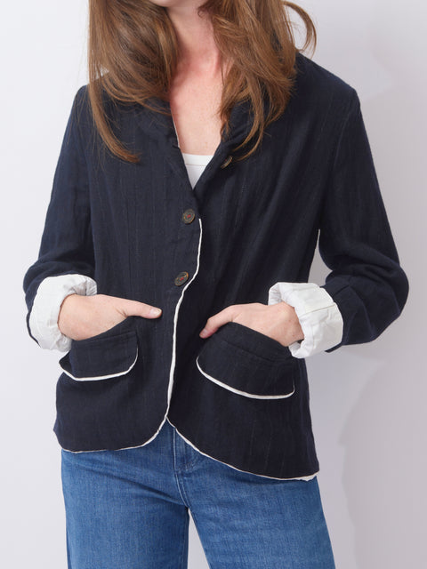 Jacket Viola, Navy