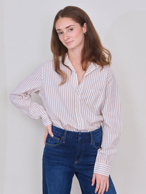 Eileen, Camel/Cream Stripe