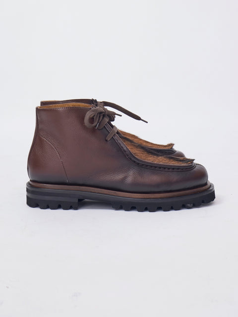 Moc Toe Derby Boot, Brown