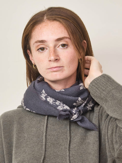London Foulard No. 797, Slate Grey