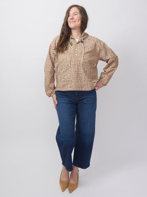 The Trailhead Pullover, Sprouting Floral