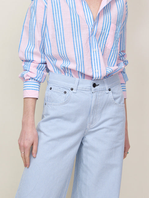 Atomic Wide Leg, Blue Stripe