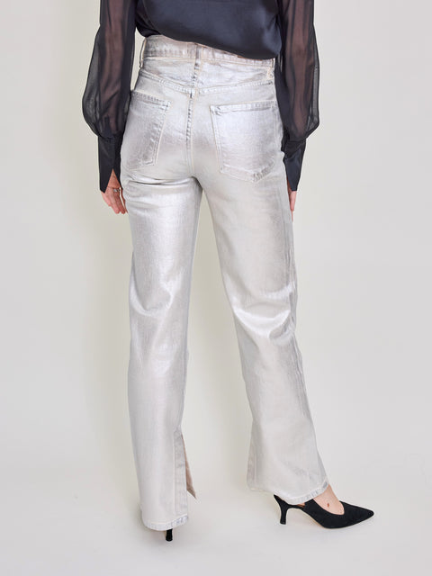 90's Straight, Silver