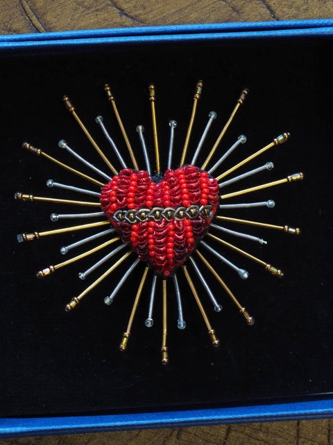 Sacred Heart Brooch