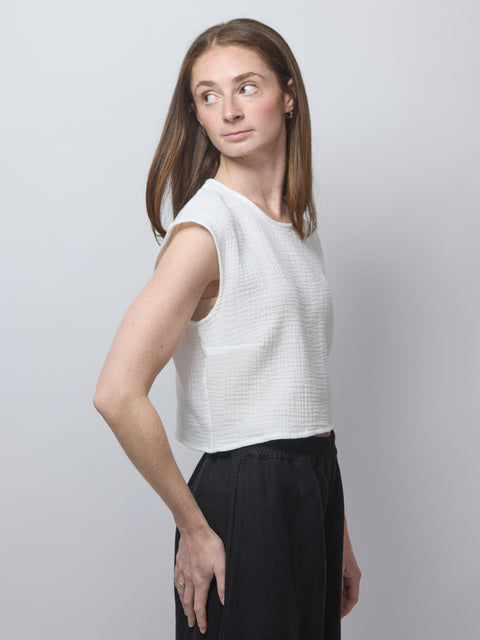 Heidi Top, white