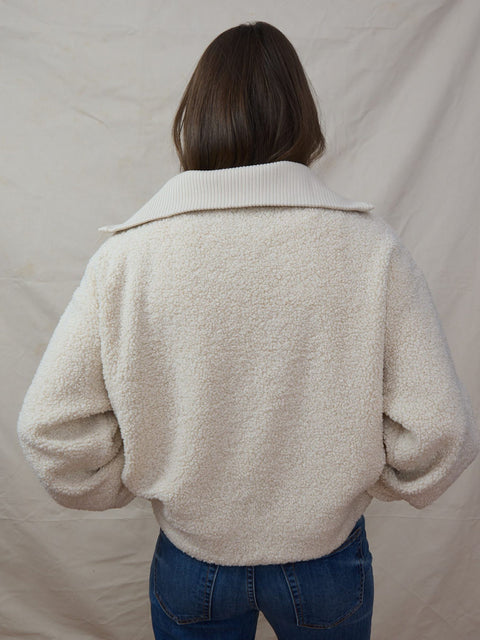 Lucy Track Jacket, oatmeal