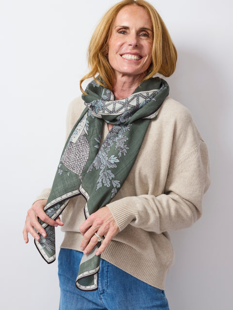 1889 Scarf, Kaki