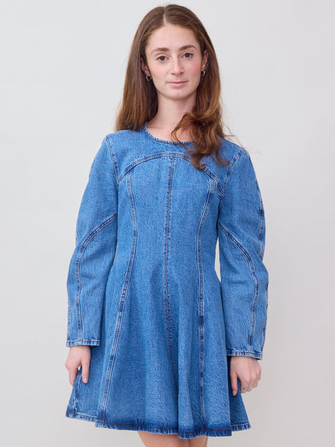 baum und pferdgarten denim dress Aney, denim