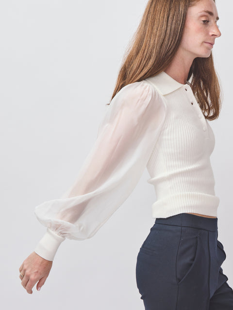 Dana Sweater, Ivory