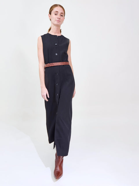 Saruma dress, black