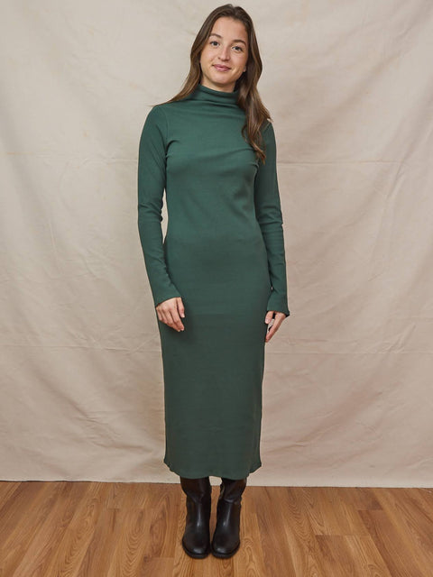 Ted Dress, forest green