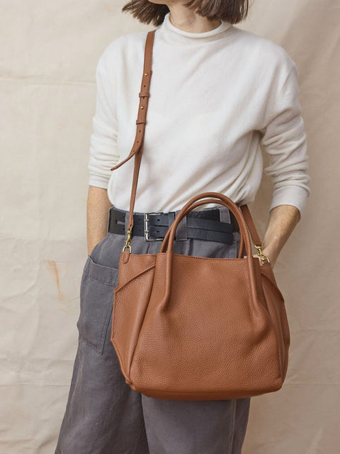 Zoe Tote, Caramel