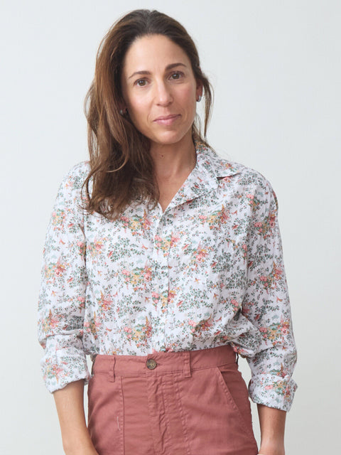Eileen, Pink Bird Floral