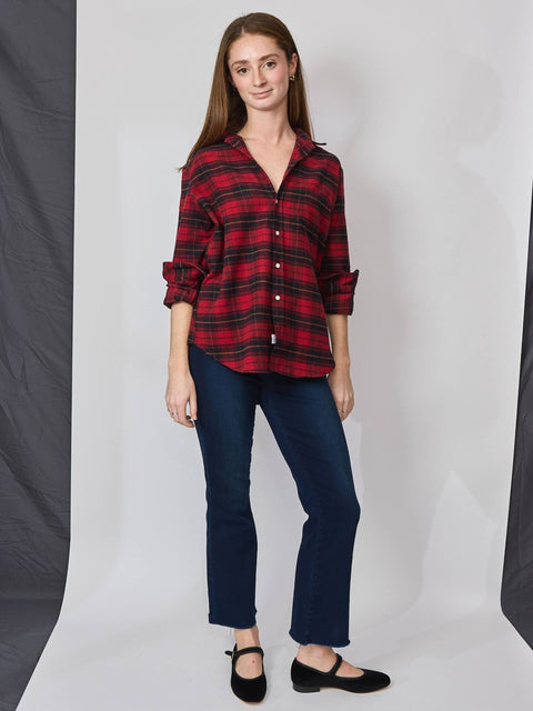 Eileen, red/black flannel