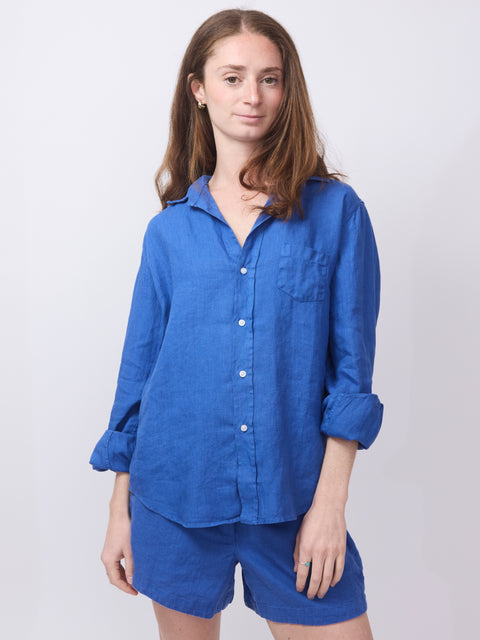 Eileen, Cabo Blue Linen
