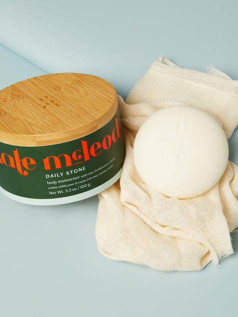 Daily Stone Deep Moisturizing Lotion Bar, starter kit