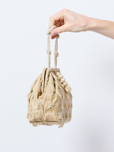 Susan, woven fringe