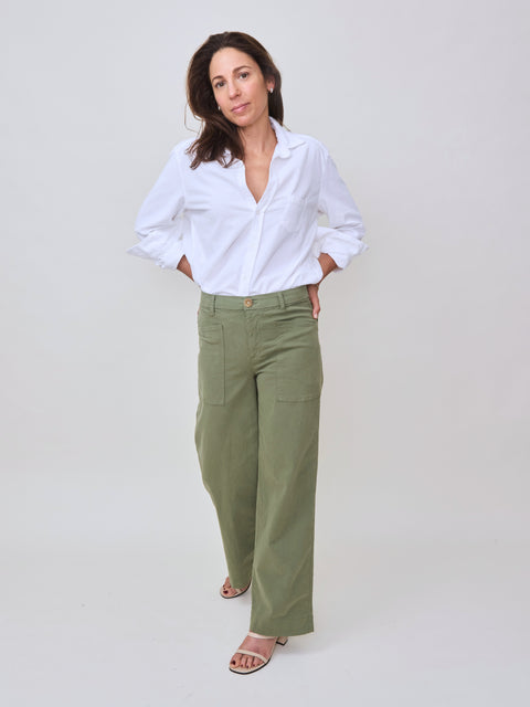 Eileen, White Corduroy